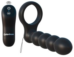 Fantasy C-Ringz - Model z pierścieniem i modułem wibracyjnym, czarny