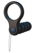 Fantasy C-Ringz - Model z pierścieniem i modułem wibracyjnym, czarny