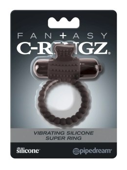 Fantasy C-Ringz Silikonowy Pierścień z Wibrującym Systemem Climax Bullet