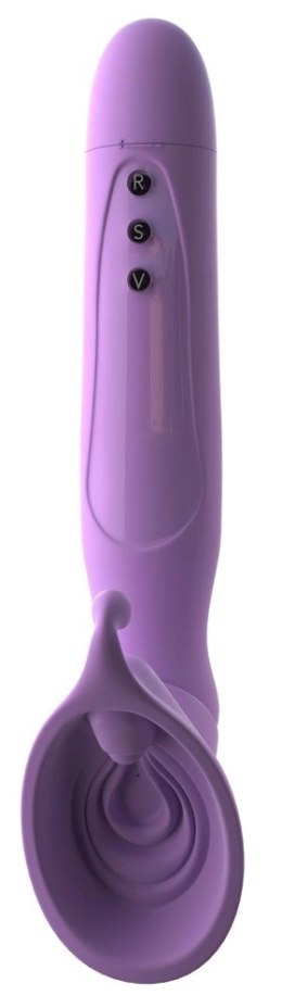 Fantasy For Her Her Ultimate Pleasure - model ssąco-wibracyjny 19cm silikon