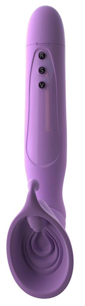 Fantasy For Her Her Ultimate Pleasure - model ssąco-wibracyjny 19cm silikon Fantasy For Her Her Ultimate Pleasure - model ssąco-wibracyjny 19cm silikon
