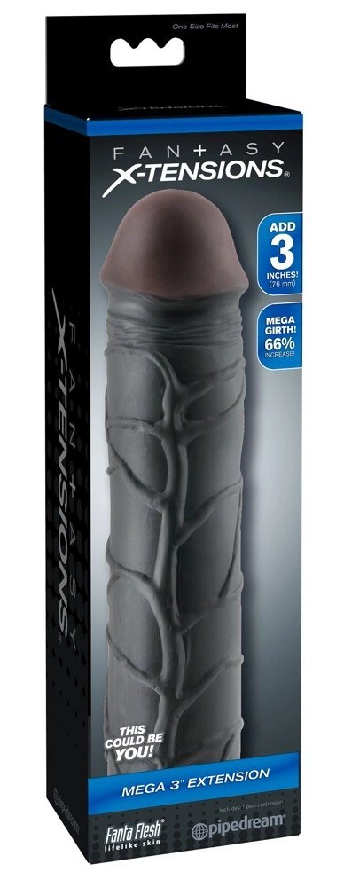 Fantasy X-Tensions Model Black 22,8 cm System Powiększający +7,6 cm Fantasy X-Tensions Model Black 22,8 cm System Powiększający +7,6 cm