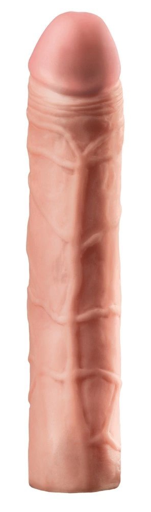 Fantasy X-Tensions nakładka powiększająca +7,6 cm cielista TPE 22,8 cm Fantasy X-Tensions nakładka powiększająca +7,6 cm cielista TPE 22,8 cm