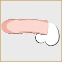Fantasy X-Tensions powłoka anatomiczna +2,5 cm cielista 33% grubsza