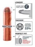 Fantasy X-Tensions powłoka anatomiczna +2,5 cm cielista 33% grubsza