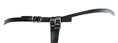 Fetish Fantasy Extreme Uprząż Strap-On silikonowa czarna 19 cm Fetish Fantasy Extreme Uprząż Strap-On silikonowa czarna 19 cm