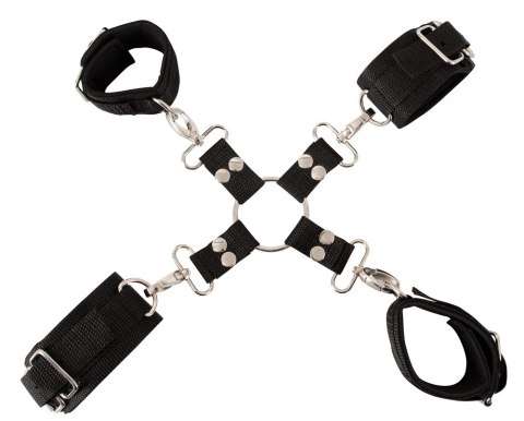 Fetish Fantasy Series Heavy-Duty Hogtie Kit - Zestaw mocnych pasow i mankietow Fetish Fantasy Series Heavy-Duty Hogtie Kit - Zestaw mocnych pasow i mankietow
