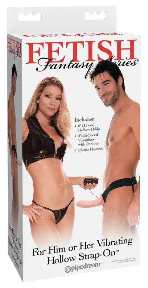 Fetish Fantasy Series Pas z regulowanym wibratorem 17 cm multispeed