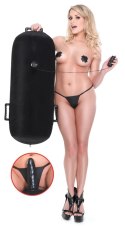 Fetish Fantasy Series Poduszka do Siedzenia z Wibratorem Czarna 84cm