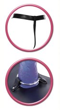Fetish Fantasy Series Uprząż Intymna z wymiennym elementem 18,4 cm fioletowa