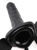 Fetish Fantasy Series Uprząż z anatomiczną nakładką 20 cm czarna