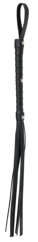Fetish SoftLine Czarny Bicz z Paskiem na Rękę 65 cm