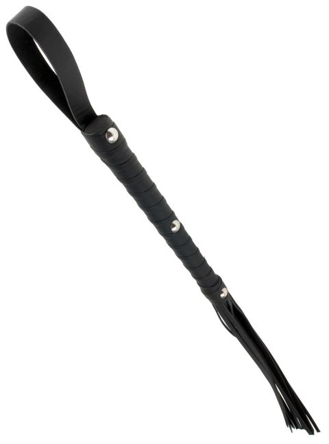 Fetish SoftLine Czarny Bicz z Paskiem na Rękę 65 cm Fetish SoftLine Czarny Bicz z Paskiem na Rękę 65 cm