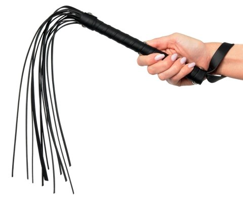 Fetish SoftLine Czarny Bicz z Paskiem na Rękę 65 cm Fetish SoftLine Czarny Bicz z Paskiem na Rękę 65 cm