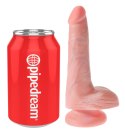 King Cock Model 6" Przyssawka Jasny Kolor Skory 15 cm PVC