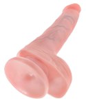 King Cock Model 6" Przyssawka Jasny Kolor Skory 15 cm PVC