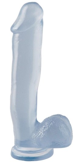 Pipedream Basix Deluxe Transparentny model z przyssawką 31 cm
