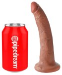 Pipedream King Cock 18 cm Jasny Model z Przyssawką i Teksturą