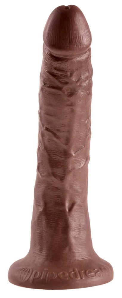 Pipedream King Cock 18 cm model z żyłkowaniem i przyssawką brązowy Pipedream King Cock 18 cm model z żyłkowaniem i przyssawką brązowy