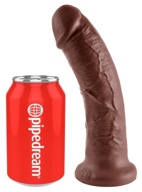 Pipedream King Cock 20 cm ciemny - model anatomiczny z przyssawką PVC Pipedream King Cock 20 cm ciemny - model anatomiczny z przyssawką PVC
