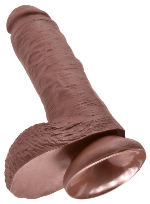 Pipedream King Cock Model 20 cm ciemny - anatomiczny kształt z przyssawką Pipedream King Cock Model 20 cm ciemny - anatomiczny kształt z przyssawką