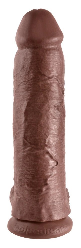 Pipedream King Cock model 30 cm brązowy - anatomiczna forma z przyssawką Pipedream King Cock model 30 cm brązowy - anatomiczna forma z przyssawką