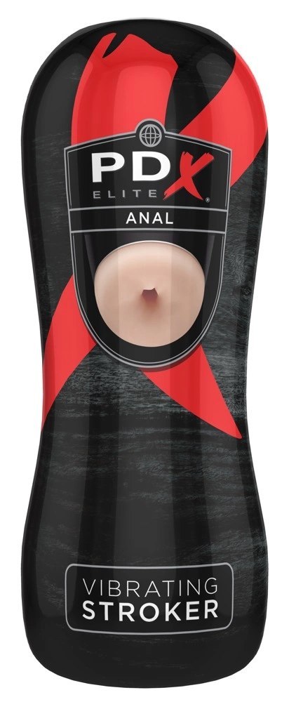 Pipedream PDX Elite Anal Stroker Vibrating 17,5 cm system wibracji Pipedream PDX Elite Anal Stroker Vibrating 17,5 cm system wibracji