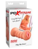 Pipedream PET Model Flip Me Over - Dwukanałowa maszyna intymna TPE 15,2 cm