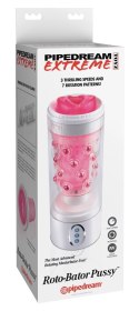 Pipedream PET maszyna intymna 7 trybow rotacji przezroczysta 24,1 cm