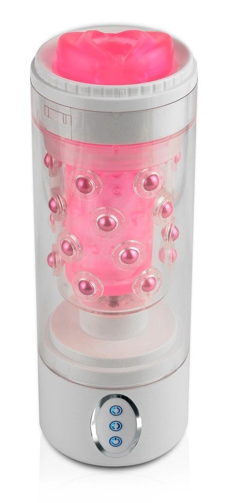 Pipedream PET maszyna intymna 7 trybow rotacji przezroczysta 24,1 cm Pipedream PET maszyna intymna 7 trybow rotacji przezroczysta 24,1 cm