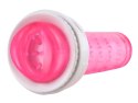 Pipedream PET maszyna intymna 7 trybow rotacji przezroczysta 24,1 cm