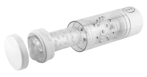 Pipedream PET maszyna intymna 7 trybow rotacji przezroczysta 24,1 cm Pipedream PET maszyna intymna 7 trybow rotacji przezroczysta 24,1 cm