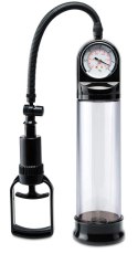 Pipedream Pump Worx Accu-Meter - Przezroczysta pompa z manometrem 28,5 cm