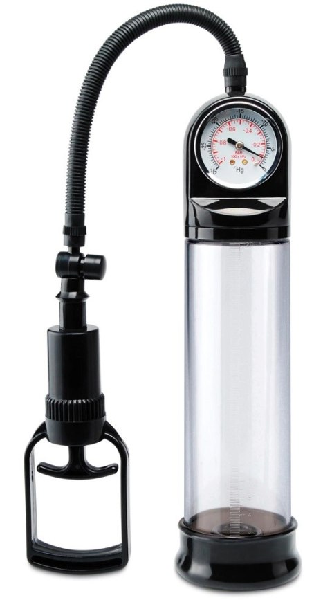 Pipedream Pump Worx Accu-Meter - Przezroczysta pompa z manometrem 28,5 cm Pipedream Pump Worx Accu-Meter - Przezroczysta pompa z manometrem 28,5 cm