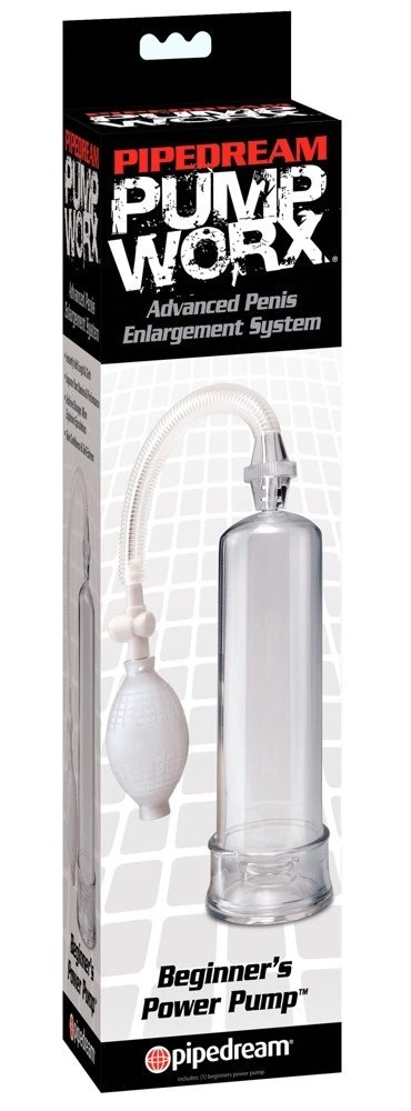 Pipedream Pump Worx Beginner's Przezroczysta Pompa Intymna 19 cm Pipedream Pump Worx Beginner's Przezroczysta Pompa Intymna 19 cm
