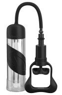 Pipedream Pump Worx Blow-N-Grow przezroczysta maszyna intymna 23,5 cm