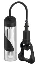 Pipedream Pump Worx Blow-N-Grow przezroczysta maszyna intymna 23,5 cm