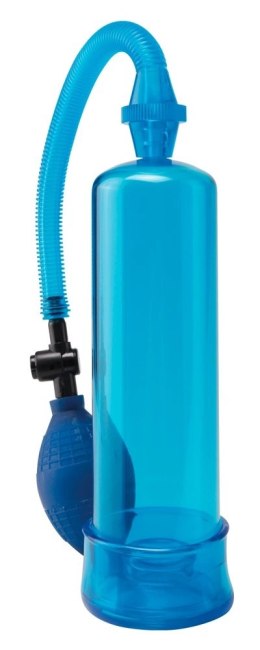 Pipedream Pump Worx Blue - Pompka treningowa, 19 cm, dla początkujących