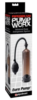 Pipedream Pump Worx Euro Pump czarna, system prożniowy 23,5 cm