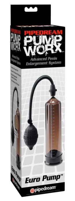 Pipedream Pump Worx Euro Pump czarna, system prożniowy 23,5 cm