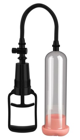 Pipedream Pump Worx Transparentna Pompa z Anatomicznym Mankietem 22 cm