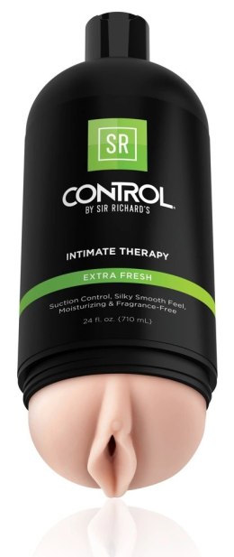 Sir Richard's SRC Intimate Therapy Extra Fre - dyskretna maszyna intymna w formie butelki szamponu 21,6 cm