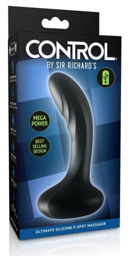 Sir Richards SRC Ultimate Silicone P-Spot M - Masażer prostaty, silikonowy, 10 trybow